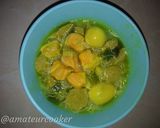 Foto langkah ke 4 dari resep Soto Salmon (+bakso & telur puyuh) #MPASI1YO.