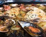 Foto del paso 3 de la receta: Pez espada con marisco al horno