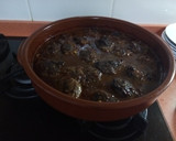 Foto del paso 10 de la receta: Carrilladas de cerdo con salsa "Barbaostras" y patatas huertanas