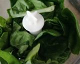 A picture of step 2 of Spinach khichdi.