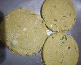 A picture of step 3 of હરિયાળી ઢેબરી.