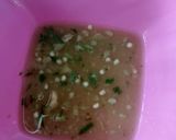 A picture of step 1 of Dahi Chas.