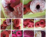 Foto langkah ke 5 dari resep Donat buah naga. lembut.