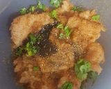 A picture of step 2 of Tricolor Chicken stuffed Rice Flowers.