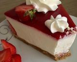 Pas rețetă Cheesecake cu căpșuni 3 fotografie