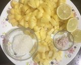 A picture of step 1 of Pineapple juice.
