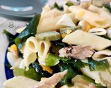 Foto del paso 7 de la receta: Ensalada de pasta con alga wakame y huevo