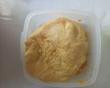 Foto langkah ke 4 dari resep Bakpao Kabocha (Labu Kuning) isi Ayam Kecap.