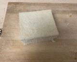 A picture of step 1 of Banana bread roll.