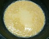 A picture of step 5 of Eggless mango bread custard pudding.