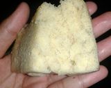 Foto langkah ke 7 dari resep Cake pisang kepok kukus 2 telur no soda lembut anti gagal.