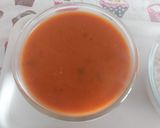 A picture of step 7 of Tomato saar/ tomato curry.
