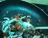 A picture of step 2 of Liver and potatoe sauté.