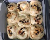 Foto langkah ke 5 dari resep Banana choco cheese roll bread.