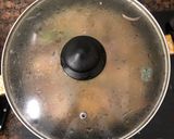 A picture of step 3 of Chicken biryani.