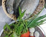 Hình bước làm 1 của món Cá dìa nấu canh chua