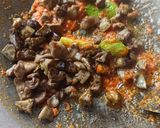 Foto langkah ke 5 dari resep Sambal Goreng Kecap Ati Ampela dengan Kentang.