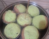 Foto langkah ke 7 dari resep 340. Bolu Kukus Matcha Cokelat.