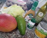 Foto del paso 1 de la receta: Ensalada de aguacate, mango y maicitos. Súper fácil!!!