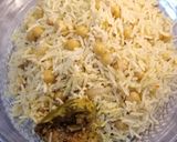 A picture of step 8 of Chana pulao.