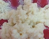 A picture of step 3 of Tri colour malai peda independence day special.