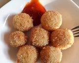 Foto langkah ke 8 dari resep Quickmelt cheese potato ball with bacon.