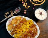 عکس مرحله 11 از دستور پلو ترکیبی(پلو لوبیا چشم بلبلی و مرغ)