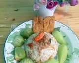 Foto langkah ke 6 dari resep Nasi Liwet Magicom.
