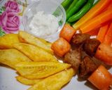 Foto langkah ke 5 dari resep Kentang goreng wedges.