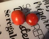Une image de l'étape 7 de Salade de feuille de chêne aux tomates, courgettes et mortadelle de Bologne.