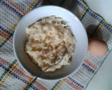 A picture of step 1 of Fermented cassava cake.