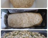 Foto langkah ke 2 dari resep Roti Tawar Gandum.
