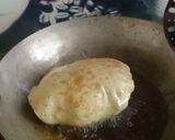 A picture of step 2 of Bhature with chole.