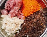 Hình bước làm 1 của món Bánh tráng lụi Tây Nguyên