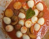 Foto langkah ke 3 dari resep Balado Telur Puyuh & Kentang.