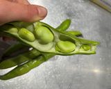 A picture of step 1 of Broad beans snack (fava beans).