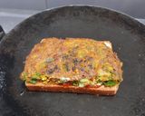 ऑमलेट सैंडविच (omlett sandwich recipe in Hindi) रेसिपी चरण 3 फोटो