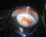 Orange coloured Egg Pudding recipe step 2 photo