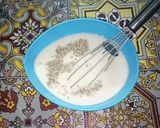 A picture of step 3 of Malpua.