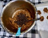 Foto langkah ke 4 dari resep Double Chocolate Oats Cookies (Gluten Free).