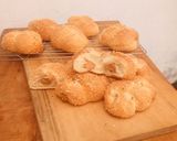 Foto langkah ke 7 dari resep Roti Sosis Panko.