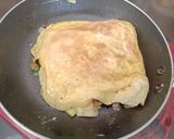 Foto langkah ke 4 dari resep Omelet Jamur.