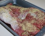 A picture of step 2 of Grilled Beef Tenderloin with Portobello Sauce.