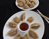 A picture of step 11 of Veg-Paneer Stuffed Momos.