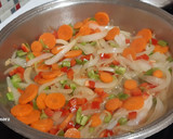 Foto del paso 3 de la receta: Solomillo de cerdo al brandy, con verduras