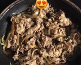 Foto langkah ke 3 dari resep Gyudon (beef bowl) with onsen tamago.
