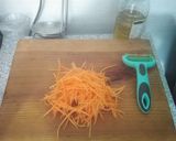 A picture of step 1 of Surimi Salad Tostadas.