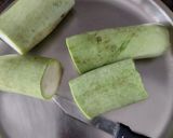 लौकी की बर्फी(lauki ki barfi recipe in hindi) रेसिपी चरण 1 फोटो