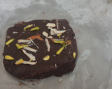 चॉकलेट बर्फ़ी (chocolate barfi recipe in Hindi) रेसिपी चरण 6 फोटो