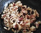 Foto del paso 4 de la receta Ensalada templada de espinacas y manzana